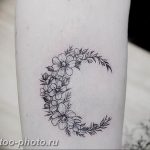 фото тату полумесяц 22.12.2018 №164 - crescent tattoo photo - tattoo-photo.ru