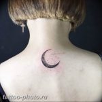 фото тату полумесяц 22.12.2018 №166 - crescent tattoo photo - tattoo-photo.ru