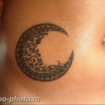 фото тату полумесяц 22.12.2018 №187 - crescent tattoo photo - tattoo-photo.ru