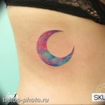 фото тату полумесяц 22.12.2018 №198 - crescent tattoo photo - tattoo-photo.ru