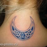 фото тату полумесяц 22.12.2018 №228 - crescent tattoo photo - tattoo-photo.ru