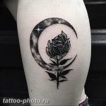 фото тату полумесяц 22.12.2018 №258 - crescent tattoo photo - tattoo-photo.ru