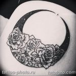 фото тату полумесяц 22.12.2018 №269 - crescent tattoo photo - tattoo-photo.ru