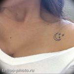 фото тату полумесяц 22.12.2018 №292 - crescent tattoo photo - tattoo-photo.ru