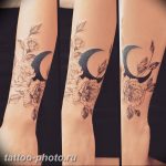 фото тату полумесяц 22.12.2018 №304 - crescent tattoo photo - tattoo-photo.ru