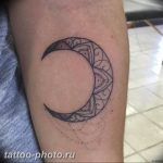 фото тату полумесяц 22.12.2018 №309 - crescent tattoo photo - tattoo-photo.ru