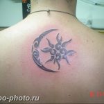 фото тату полумесяц 22.12.2018 №320 - crescent tattoo photo - tattoo-photo.ru