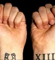 фото тату подкова от 01.06.2018 №123 — horseshoe tattoos — tattoo-photo.ru 234523