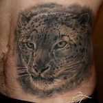 Фото рисунка Тату снежный барс 20.11.2018 №078 - Tattoo snow leopard - tattoo-photo.ru