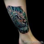 Фото рисунка Тату снежный барс 20.11.2018 №096 - Tattoo snow leopard - tattoo-photo.ru