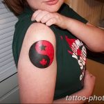 Фото рисунка тату Инь-Янь 08.11.2018 №004 - photo tattoo Yin-Yang - tattoo-photo.ru