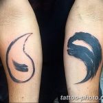 Фото рисунка тату Инь-Янь 08.11.2018 №021 - photo tattoo Yin-Yang - tattoo-photo.ru