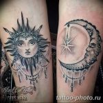 moon sun tattoo 13