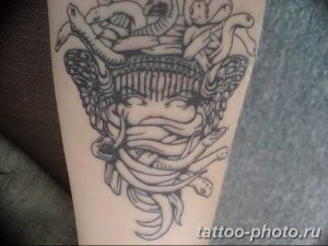 Фото рисунка тату Медуза Горгона 23.11.2018 №036 - tattoo Medusa Gorgo - tattoo-photo.ru