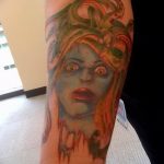 Фото рисунка тату Медуза Горгона 23.11.2018 №076 - tattoo Medusa Gorgo - tattoo-photo.ru
