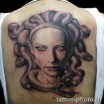 Фото рисунка тату Медуза Горгона 23.11.2018 №089 - tattoo Medusa Gorgo - tattoo-photo.ru