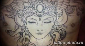 Фото рисунка тату Медуза Горгона 23.11.2018 №114 - tattoo Medusa Gorgo - tattoo-photo.ru