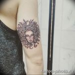 Фото рисунка тату Медуза Горгона 23.11.2018 №150 - tattoo Medusa Gorgo - tattoo-photo.ru