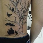 Фото рисунка тату дерево 07.11.2018 №026 - photo tattoo tree - tattoo-photo.ru
