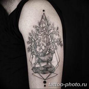 Фото рисунка тату дерево 07.11.2018 №159 - photo tattoo tree - tattoo-photo.ru