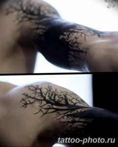 Фото рисунка тату дерево 07.11.2018 №388 - photo tattoo tree - tattoo-photo.ru