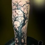Фото рисунка тату дерево 07.11.2018 №417 - photo tattoo tree - tattoo-photo.ru
