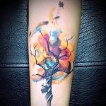 Фото рисунка тату дерево 07.11.2018 №480 - photo tattoo tree - tattoo-photo.ru