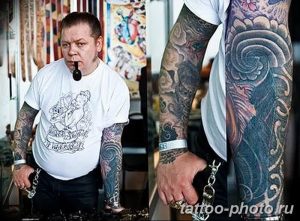 Фото рисунка тату змея 23.11.2018 №246 - snake tattoo photo - tattoo-photo.ru