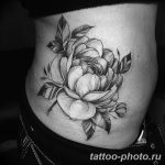 Фото рисунка тату камелия 24.11.2018 №002 - photo tattoo camellia - tattoo-photo.ru
