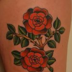 Фото рисунка тату камелия 24.11.2018 №015 - photo tattoo camellia - tattoo-photo.ru