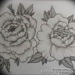 Фото рисунка тату камелия 24.11.2018 №024 - photo tattoo camellia - tattoo-photo.ru