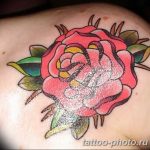 Фото рисунка тату камелия 24.11.2018 №026 - photo tattoo camellia - tattoo-photo.ru