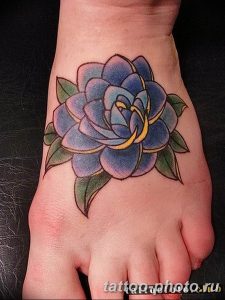 Фото рисунка тату камелия 24.11.2018 №031 - photo tattoo camellia - tattoo-photo.ru