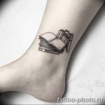 Фото рисунка тату книга 23.11.2018 №081 - photo tattoo book - tattoo-photo.ru