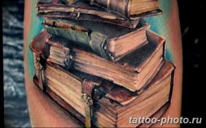 Фото рисунка тату книга 23.11.2018 №106 - photo tattoo book - tattoo-photo.ru