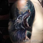 Фото рисунка тату оборотень 24.11.2018 №048 - photo tattoo werewolf - tattoo-photo.ru