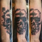 Фото рисунка тату череп 24.11.2018 №041 - photo tattoo skull - tattoo-photo.ru