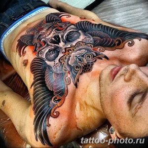 Фото рисунка тату череп 24.11.2018 №136 - photo tattoo skull - tattoo-photo.ru