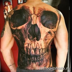 Фото рисунка тату череп 24.11.2018 №198 - photo tattoo skull - tattoo-photo.ru