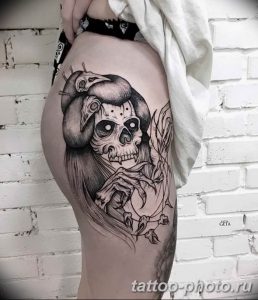 Фото рисунка тату череп 24.11.2018 №203 - photo tattoo skull - tattoo-photo.ru