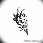 Фото рисунка тату череп 24.11.2018 №239 - photo tattoo skull - tattoo-photo.ru