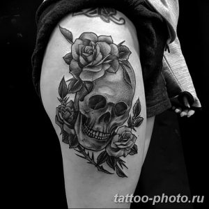 Фото рисунка тату череп 24.11.2018 №258 - photo tattoo skull - tattoo-photo.ru