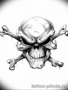 Фото рисунка тату череп 24.11.2018 №334 - photo tattoo skull - tattoo-photo.ru