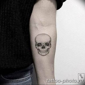 Фото рисунка тату череп 24.11.2018 №360 - photo tattoo skull - tattoo-photo.ru
