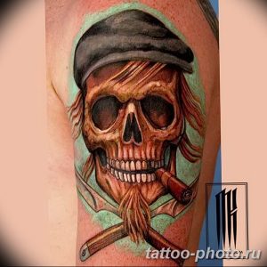 Фото рисунка тату череп 24.11.2018 №446 - photo tattoo skull - tattoo-photo.ru