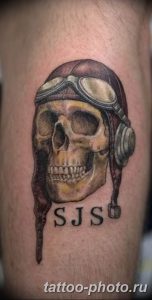 Фото рисунка тату череп 24.11.2018 №456 - photo tattoo skull - tattoo-photo.ru