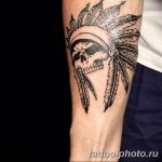 Фото рисунка тату череп 24.11.2018 №480 - photo tattoo skull - tattoo-photo.ru