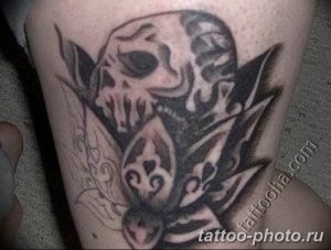 Фото рисунка тату череп 24.11.2018 №484 - photo tattoo skull - tattoo-photo.ru