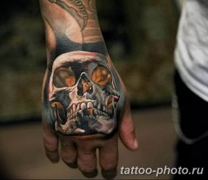 Фото рисунка тату череп 24.11.2018 №511 - photo tattoo skull - tattoo-photo.ru