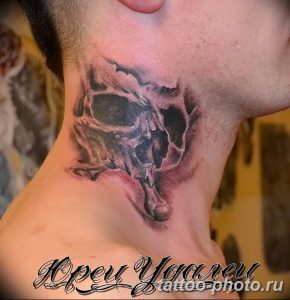 Фото рисунка тату череп 24.11.2018 №515 - photo tattoo skull - tattoo-photo.ru
